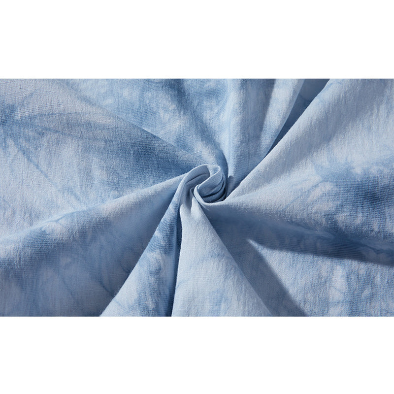 Fashion tie-dye short sleeve shirt