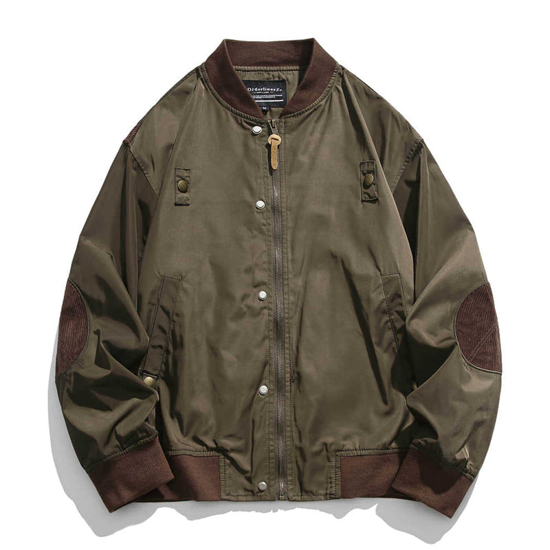 Corduroy Patch Improved Flight Jacket
