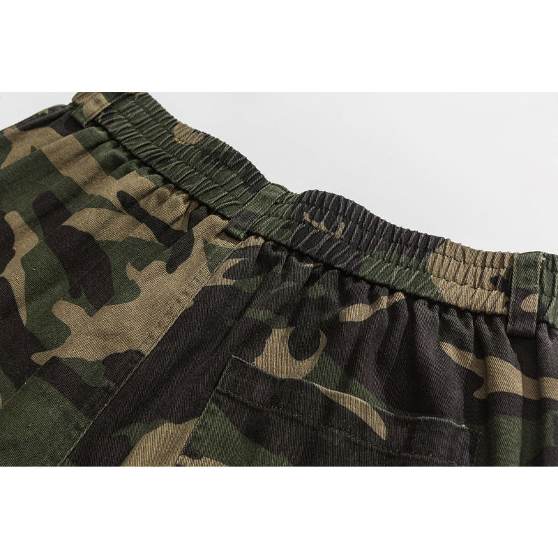 Autumn New Functional Pocket Camouflage Cargo Pants
