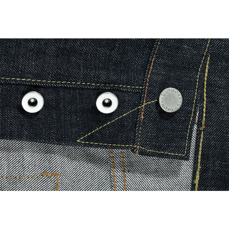 OKONKWO 15oz Red Selvedge Tapered Denim Pants