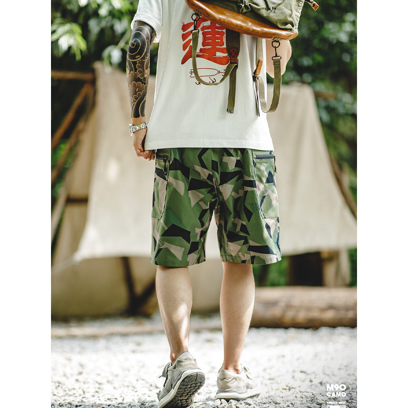 M90 Swedish Army Camouflage Shorts