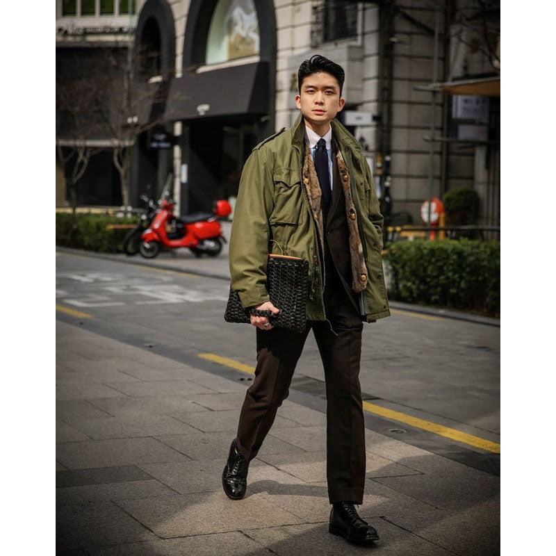4-pocket M65 vintage trench jacket