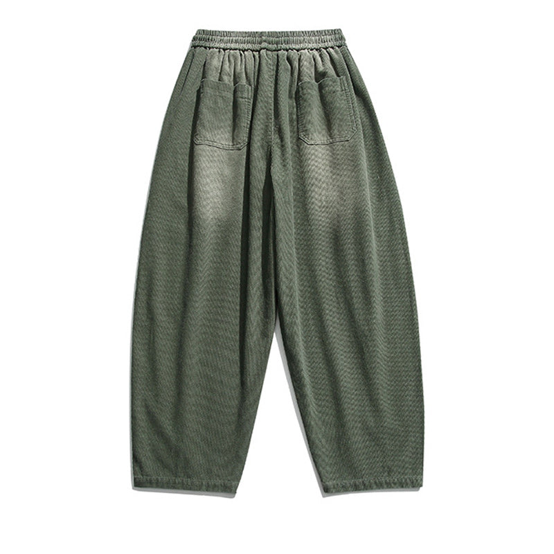 Casual Corduroy Pocket Slacks
