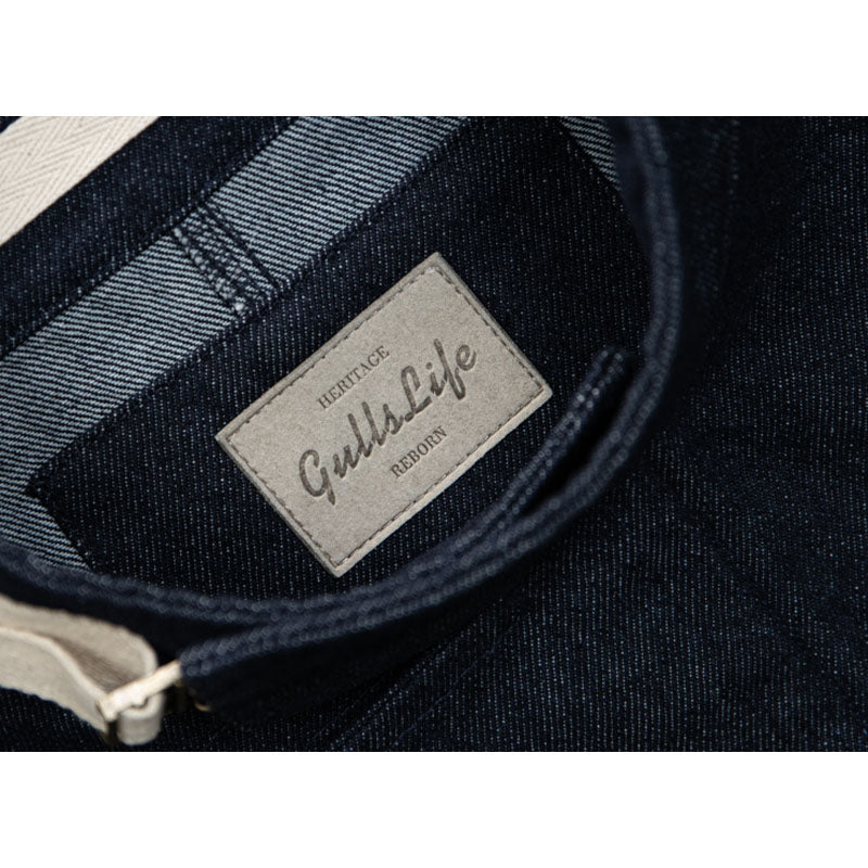 13oz Denim Swedish Army Motorcycle Denim Jacket