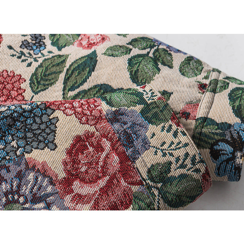 Embroidered American Vintage Coat Cargo Jacket