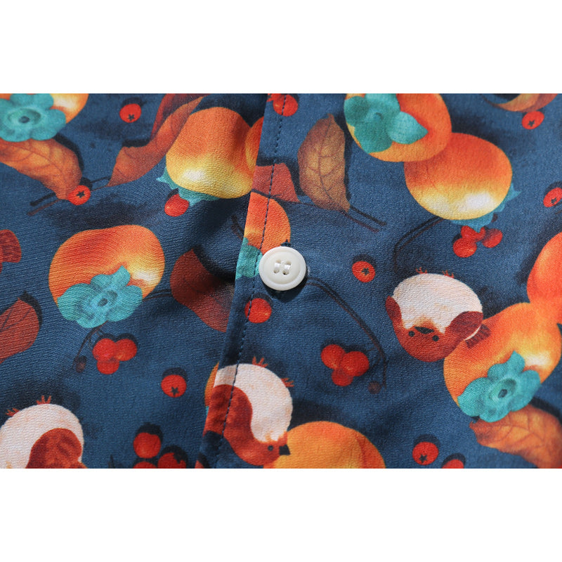 Vintage all-over print aloha shirt