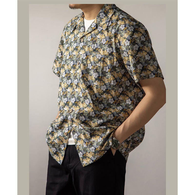 Hawaii Cuban Print Short Sleeve Shirt