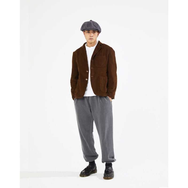 2色展開 コーデュロイフレンチワークジャケット