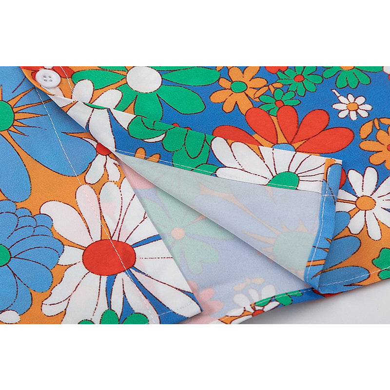 New for summer: ALOHA floral print short-sleeved shirt