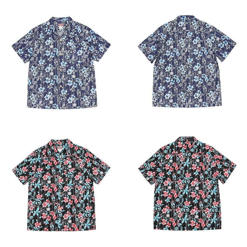 Obrieta all-over print aloha shirt