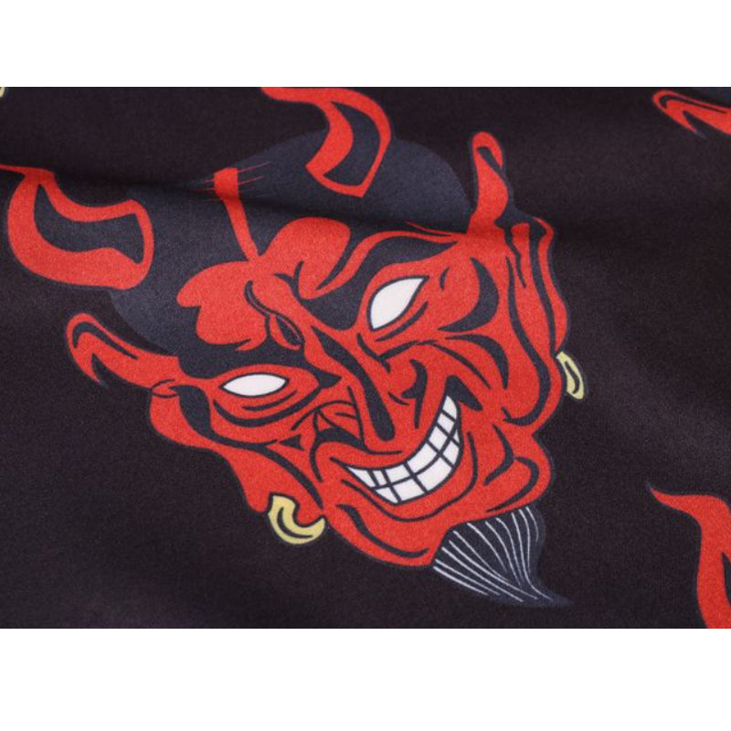 New for summer: Devil print short sleeve shirt
