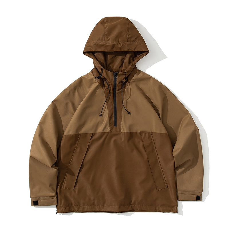 Color-blocked improved deck parka