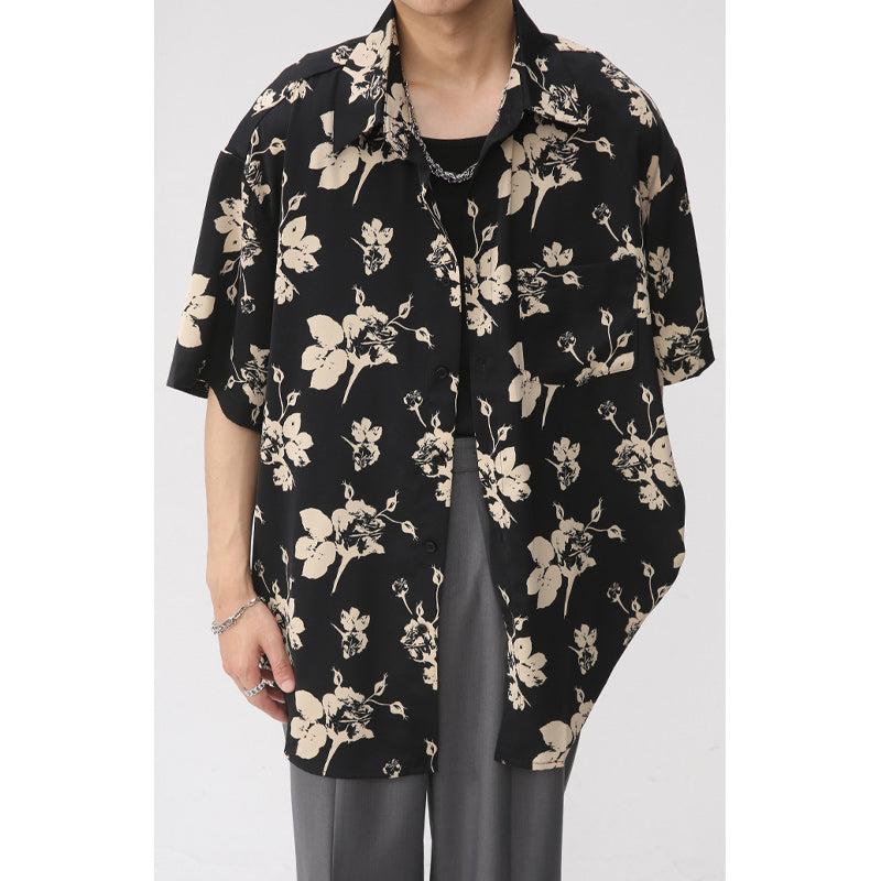 Hawaiian Print Short Sleeve Shirt