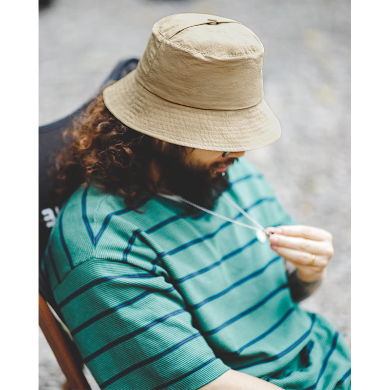 2-way foldable nylon bucket hat