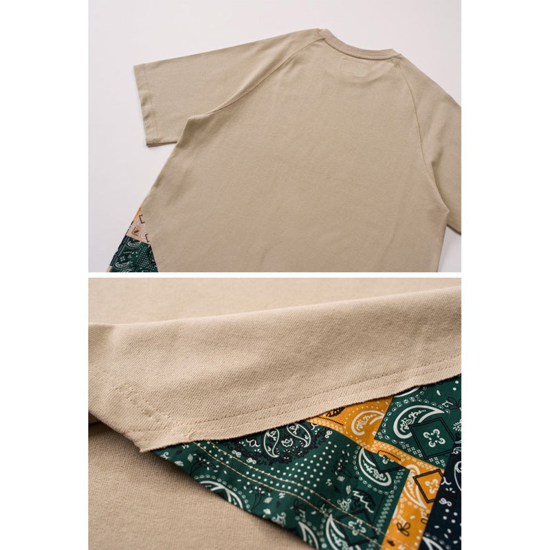 Vintage Cashew Flower Short Sleeve T-Shirt