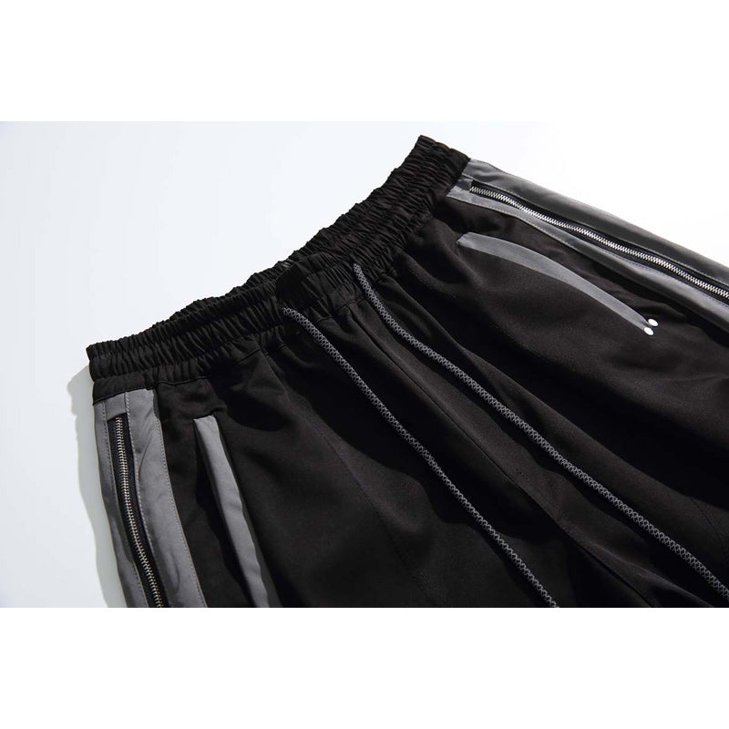 Zipper Fashion Cargo Casual Pants