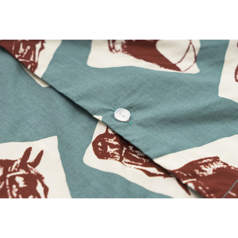 Fashion Print Aloha Shirt