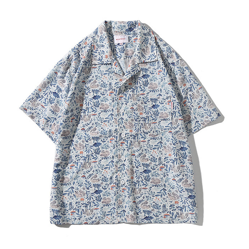 Hawaii Cuban Print Short Sleeve Shirt