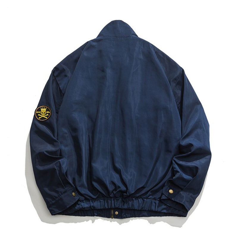 American casual retro flight jacket