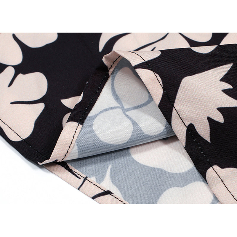 New for summer: Cuban color print short sleeve shirt