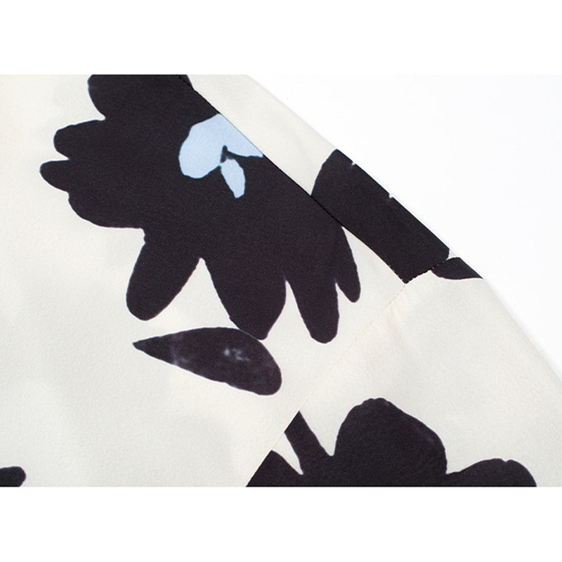New for summer: Aloha print short-sleeved shirt