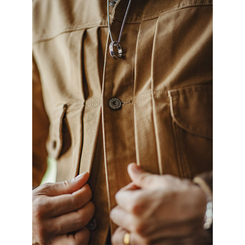 "West World" Canvas Launcher Jacket