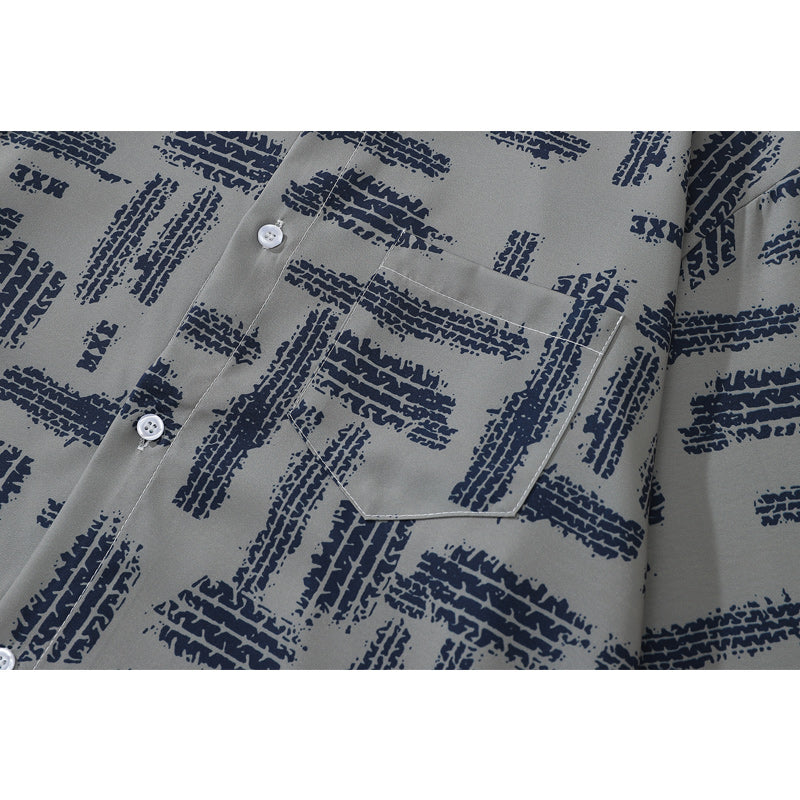 New Autumn Long Sleeve Print Shirt