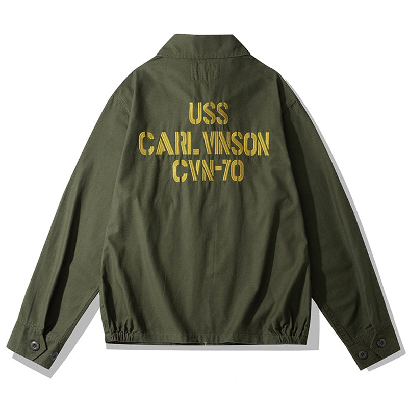 Improved tour jacket with English embroidery. Choose from 3 styles.