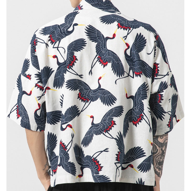 New for Summer: Printed Sanjuro Kimono Jacket