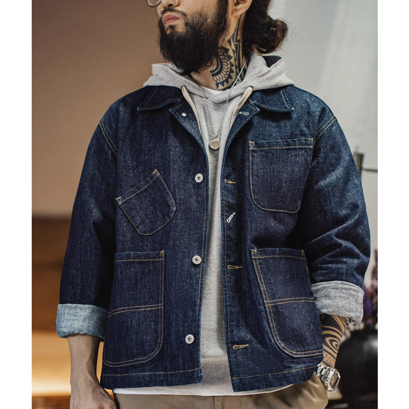 14oz 4-Pockets Denim Jacket
