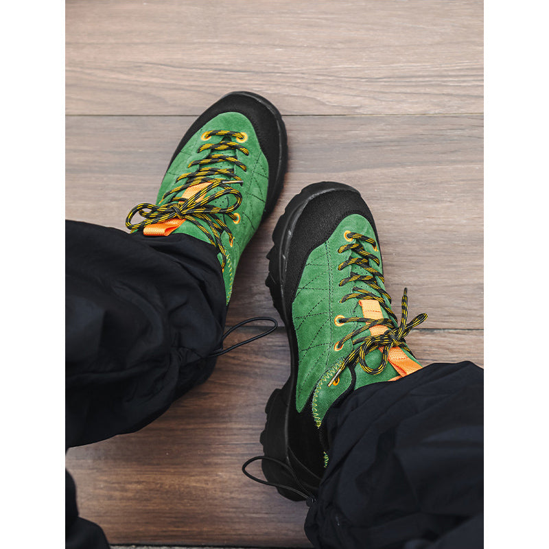 Green Forest アウトドア 登山靴 滑り止め ハイキングシューズ