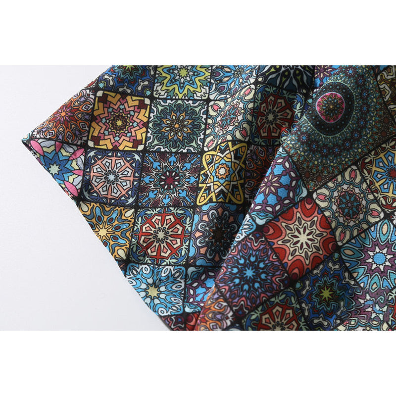 Hawaii "Summer Kaleidoscope" All-Over Print Aloha Shirt