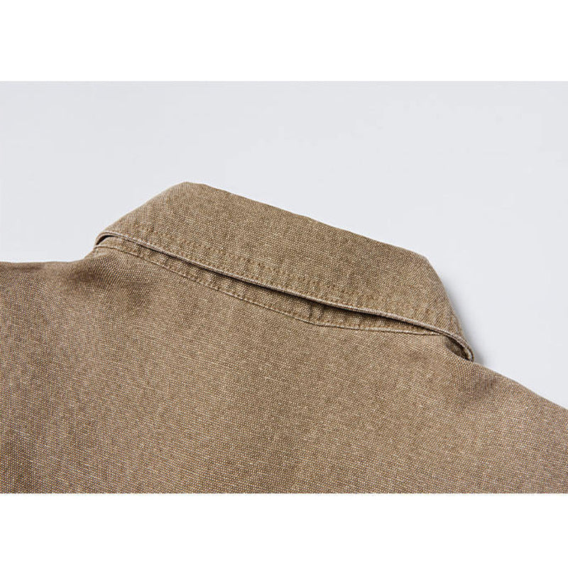 New for Spring: Linen denim shirt in 3 solid colors
