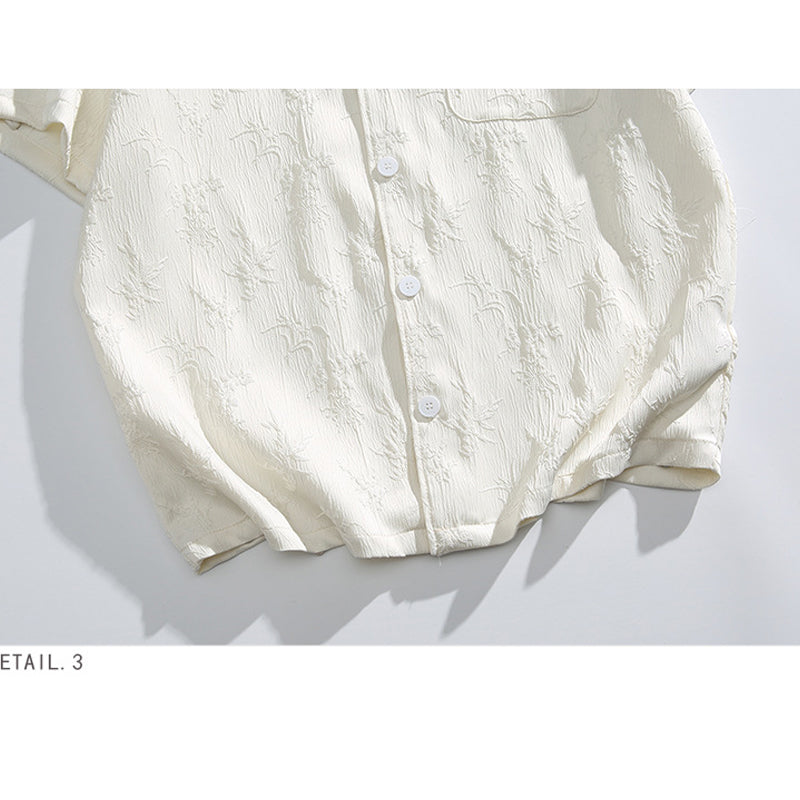 New summer plain simple short sleeve shirt