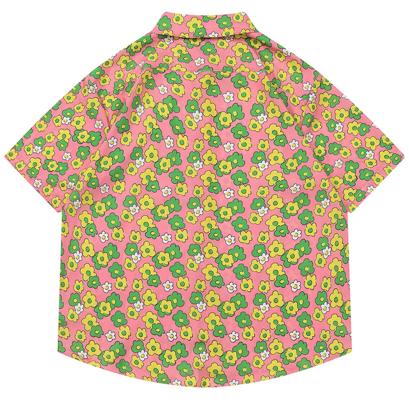 Floral print shirt in 3 colors
