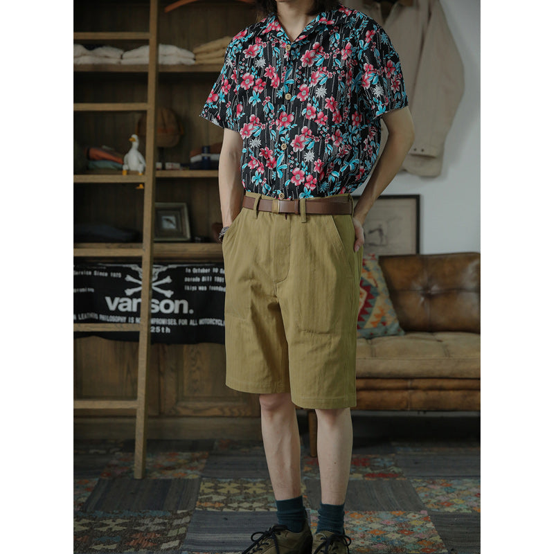 Obrieta all-over print aloha shirt