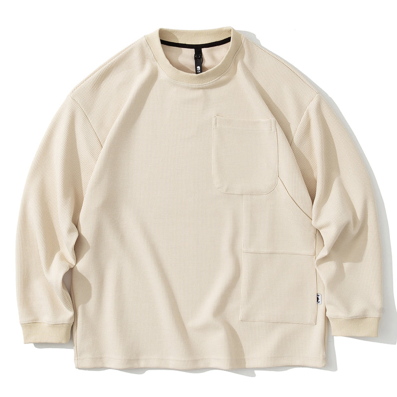 cityboy 350g Heavyweight Waffle Long Sleeve Tee