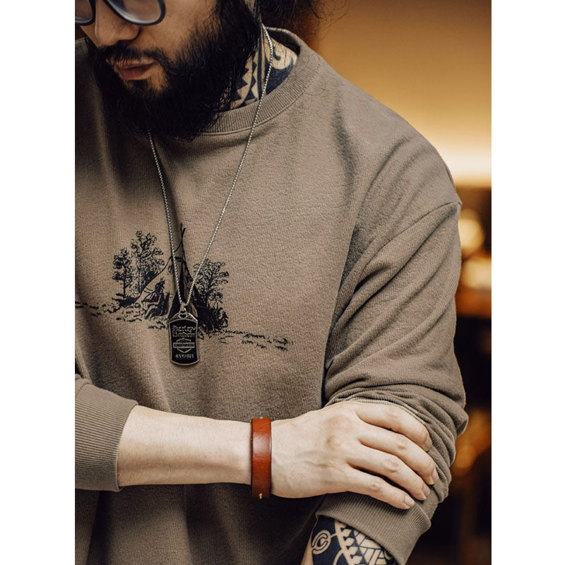 INDIAN TENTIPI TEE コットン100%プリントTシャツ