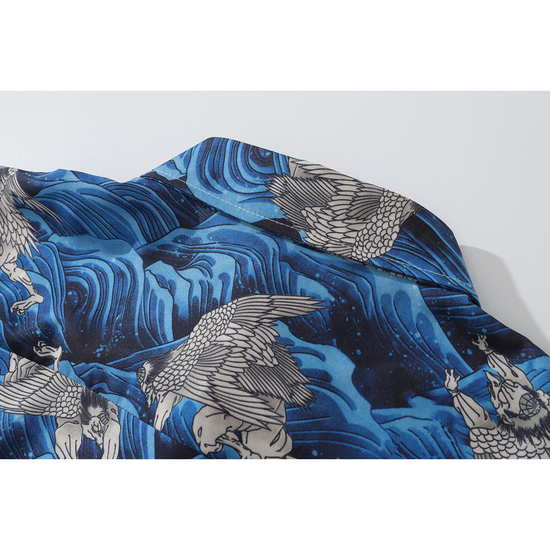 New Autumn Print Long Sleeve Shirt
