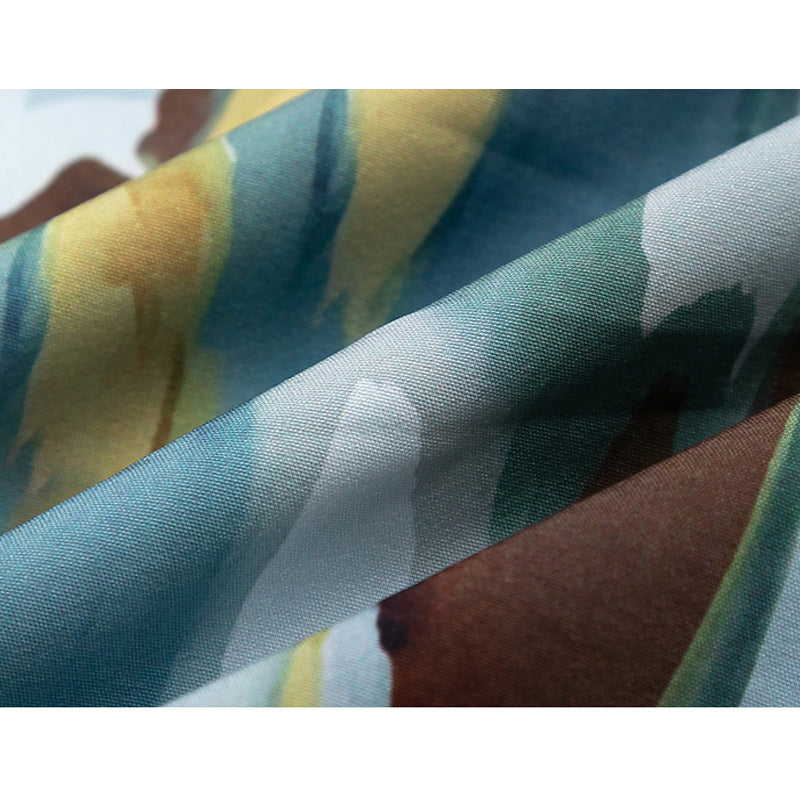 Hawaiian print short sleeve shirt