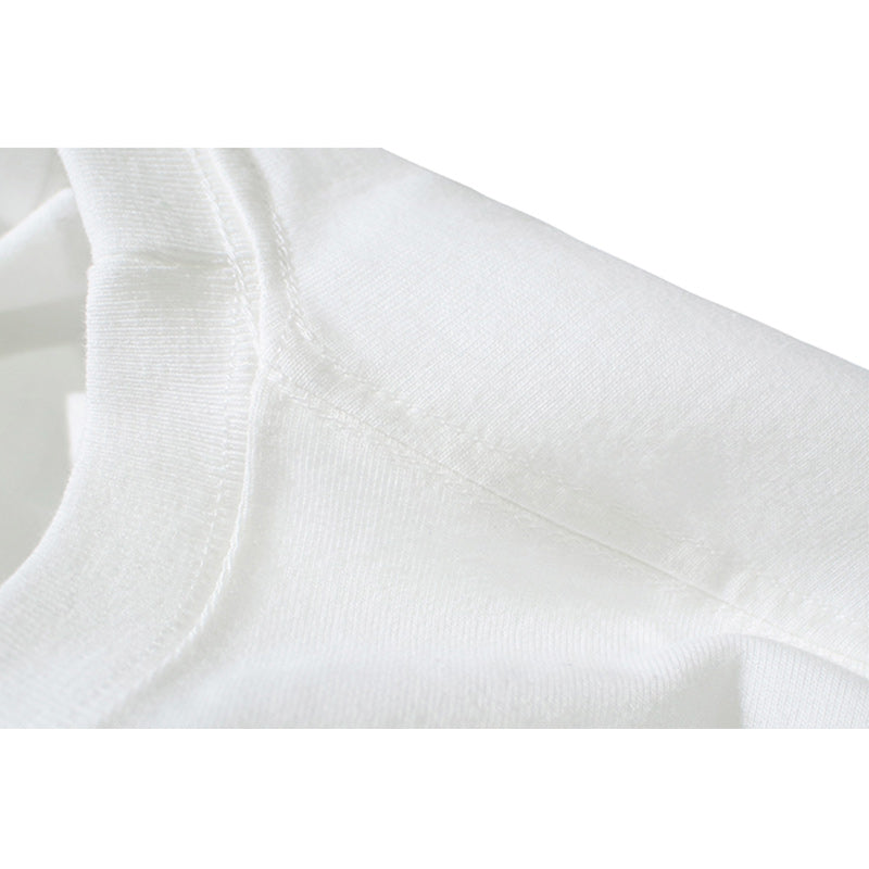 High-quality, easy-to-match short-sleeved T-shirt with vintage pockets