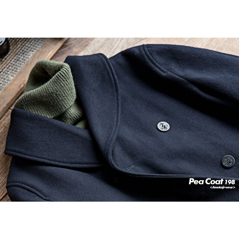 Pea Coat 20oz 海軍ラシャ ウール70.1% ピーコート