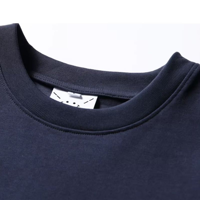 300g夏新作編みポケットエスニック風Tシャツ