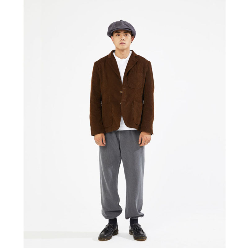 2色展開 コーデュロイフレンチワークジャケット