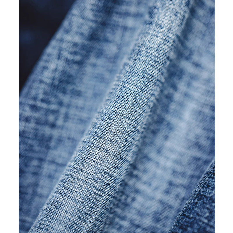American Casual Washed Wide Denim Pants