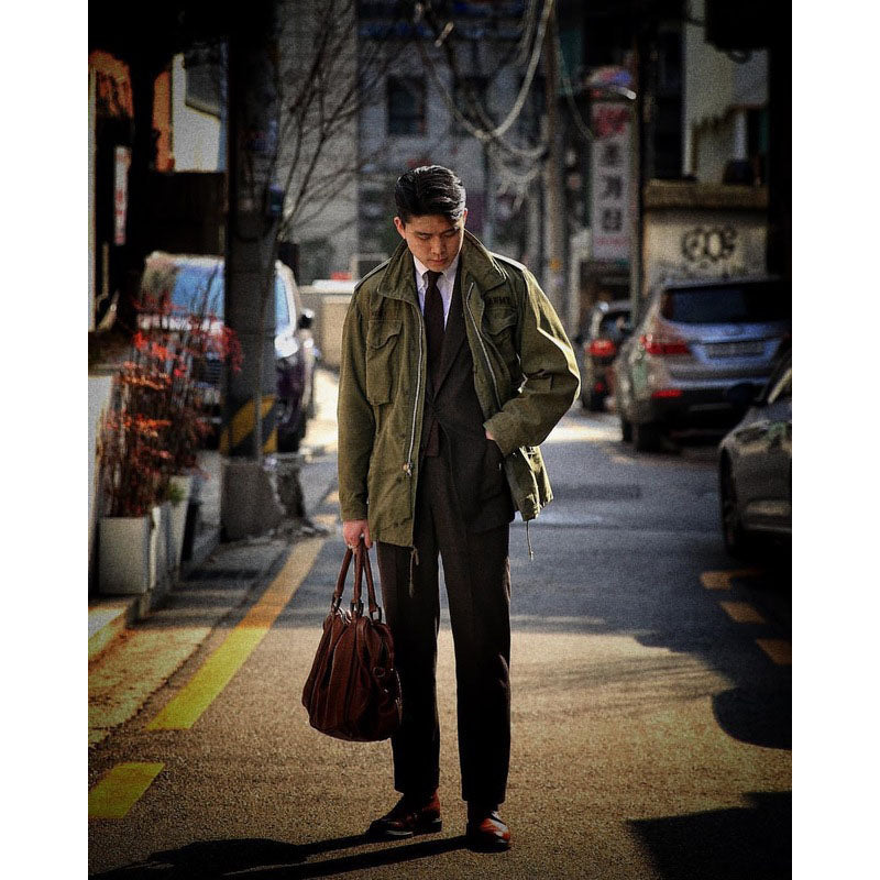 4-pocket M65 vintage trench jacket