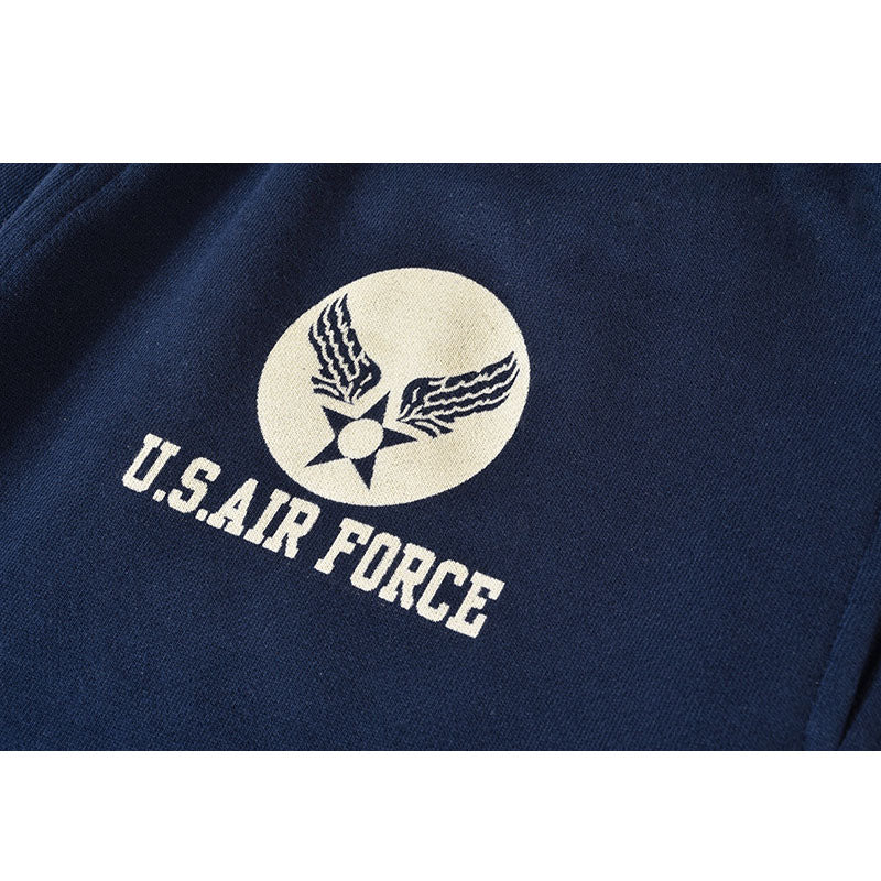 Air Force Print Adjustable American Casual Pants