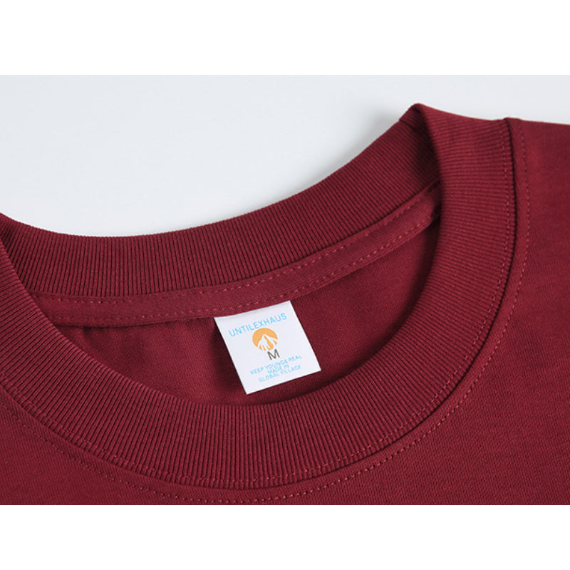 Alphabet print crew neck T-shirt