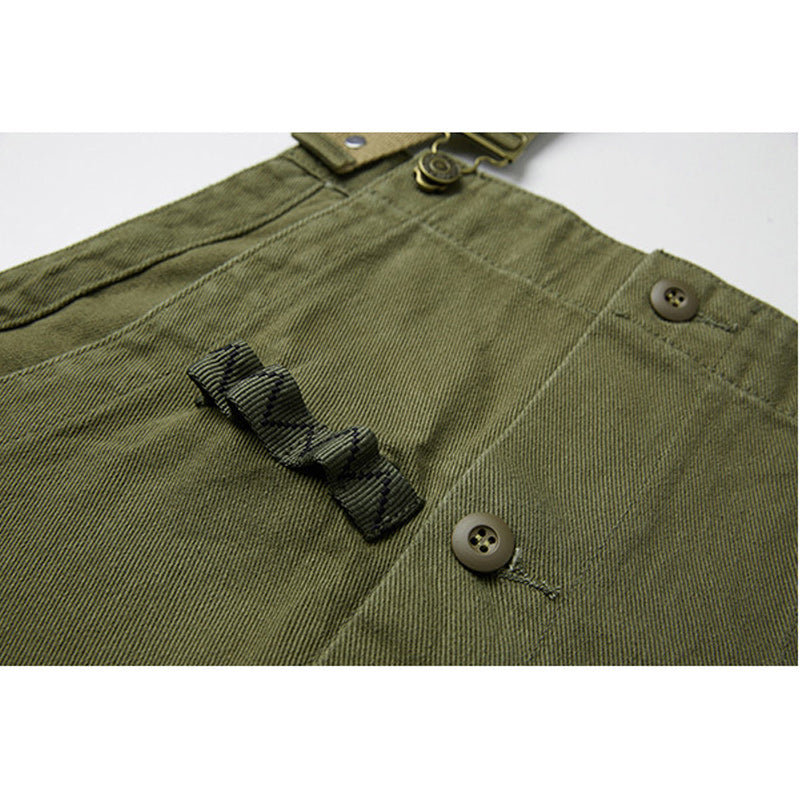 American casual work style overalls