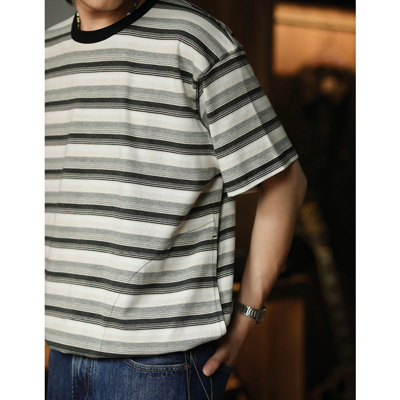 Ivy Style 260G Border Pocket Drawstring T-Shirt